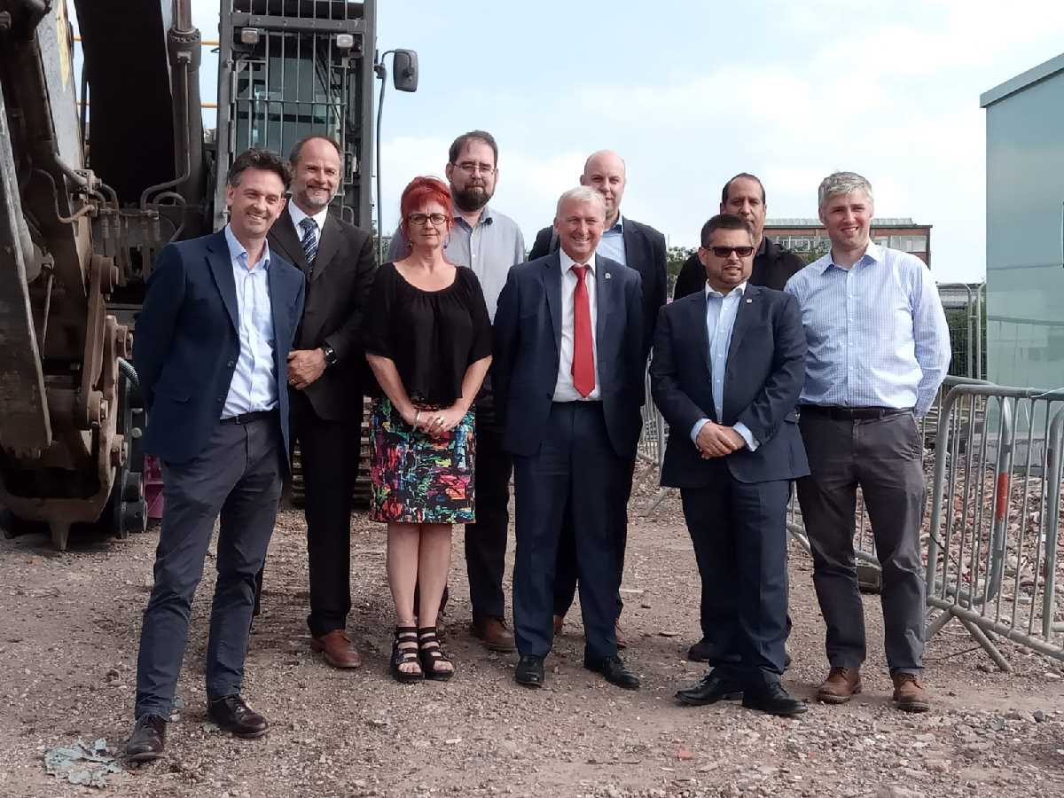 Visit to Tyseley Energy Park by Birmingham City Council